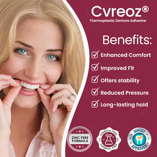 🎉Limited time discount 🎉Cvreoz® Thermoplastic Denture Adhesive
