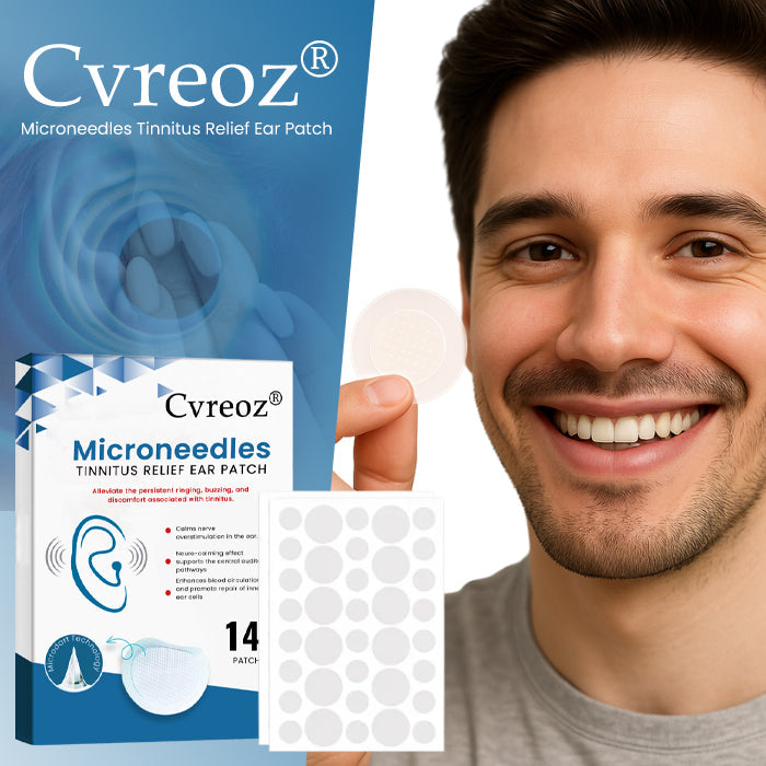 Limited Time Offer🚨Cvreoz® Microneedles Tinnitus Relief Ear Patch - Only 50 in stock available!