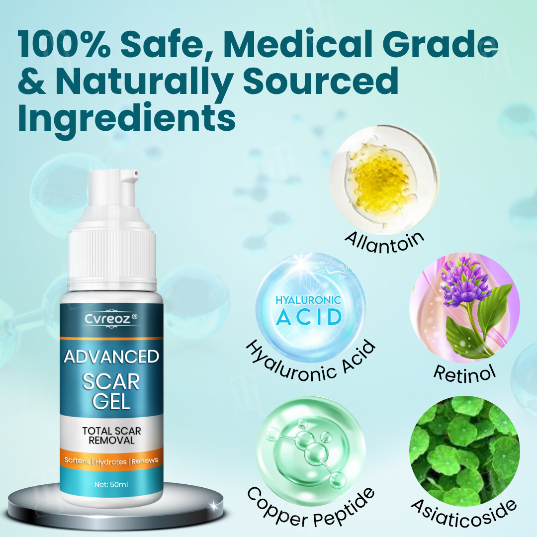 🚫Exclusive Patented Formula🚫Cvreoz® Advanced Scar Gel