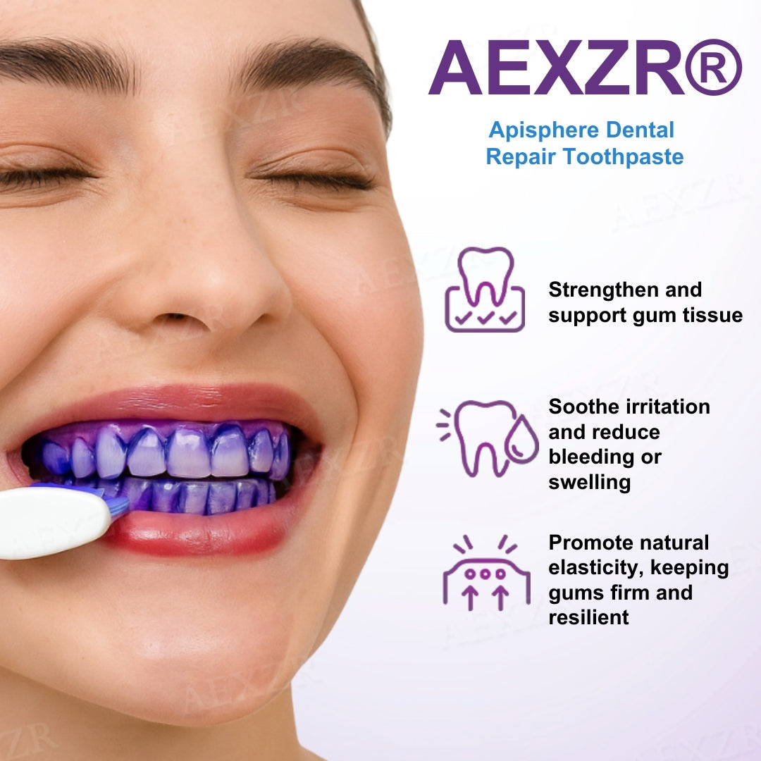🏷️ EXCLUSIVE DEAL! 34% OFF - AEXZR® Apisphere Dental Repair Toothpaste