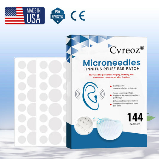 Limited Time Offer🚨Cvreoz® Microneedles Tinnitus Relief Ear Patch - Only 50 in stock available!