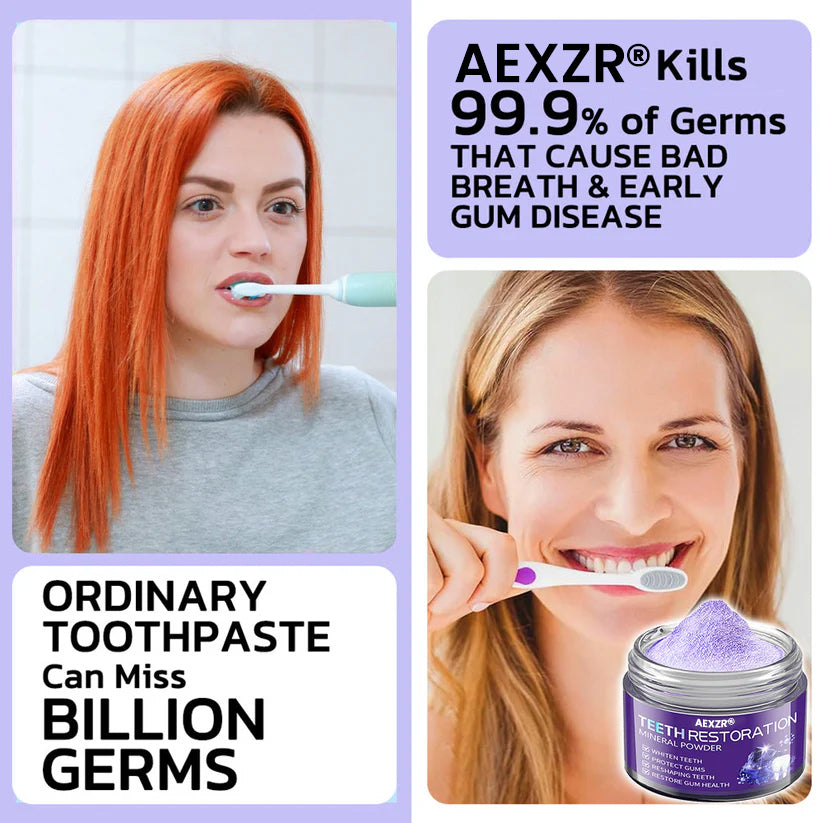 Limited Time Offer  🚨AEXZR® Teeth Restoration Mineral Powder  – Only 50 in stock available! Act Fast!