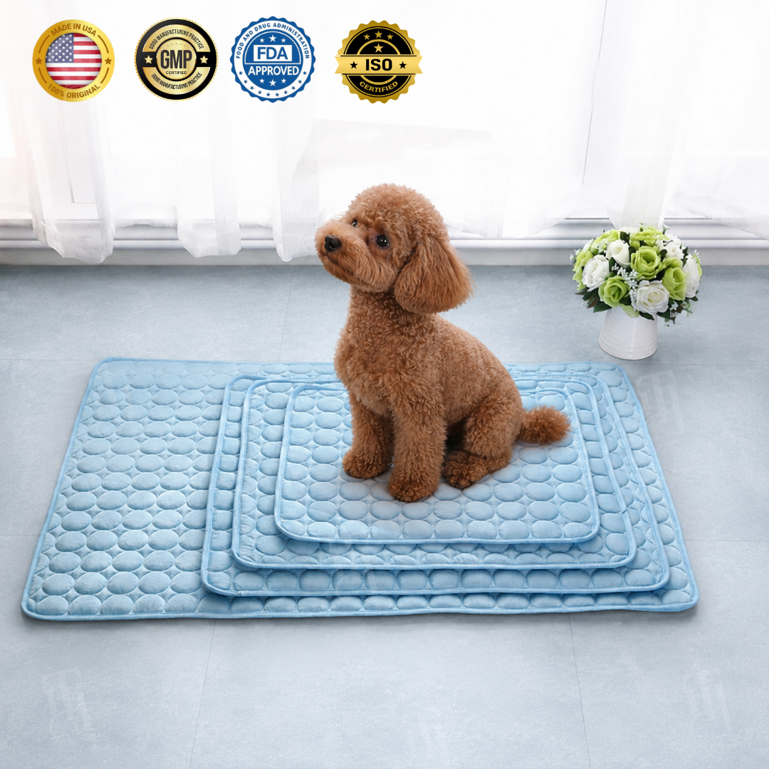 🔥Official Store | AEXZR® Advanced Ortho-Cool Pet Mat | Thermochromic Safe Cooling Pad