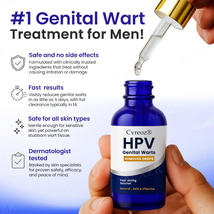 Cvreoz® HPV Genital Warts Remover Drop