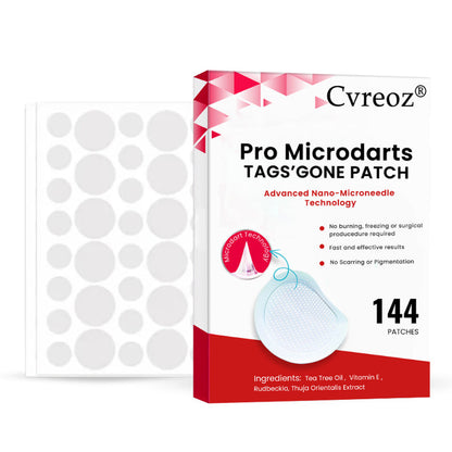 Cvreoz® Pro Microdarts Tags'gone Patch