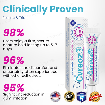 🎉Limited time discount 🎉Cvreoz® Thermoplastic Denture Adhesive Cushion