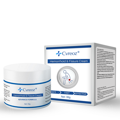 Cvreoz® Hemorrhoid & Fissure Cream✨𝟑𝟎-𝐌𝐢𝐧𝐮𝐭𝐞 𝐏𝐚𝐢𝐧 𝐑𝐞𝐥𝐢𝐞𝐟✨