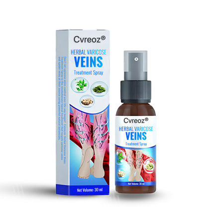 Cvreoz® Herbal Varicose Veins Treatment Spray ✅ Clinically proven to eliminate varicose veins in just 7 days!