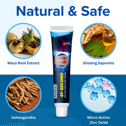 🥇Instant Lift. Hours of Confidence: RZXEA™ 41-Second Instant Erection Cream