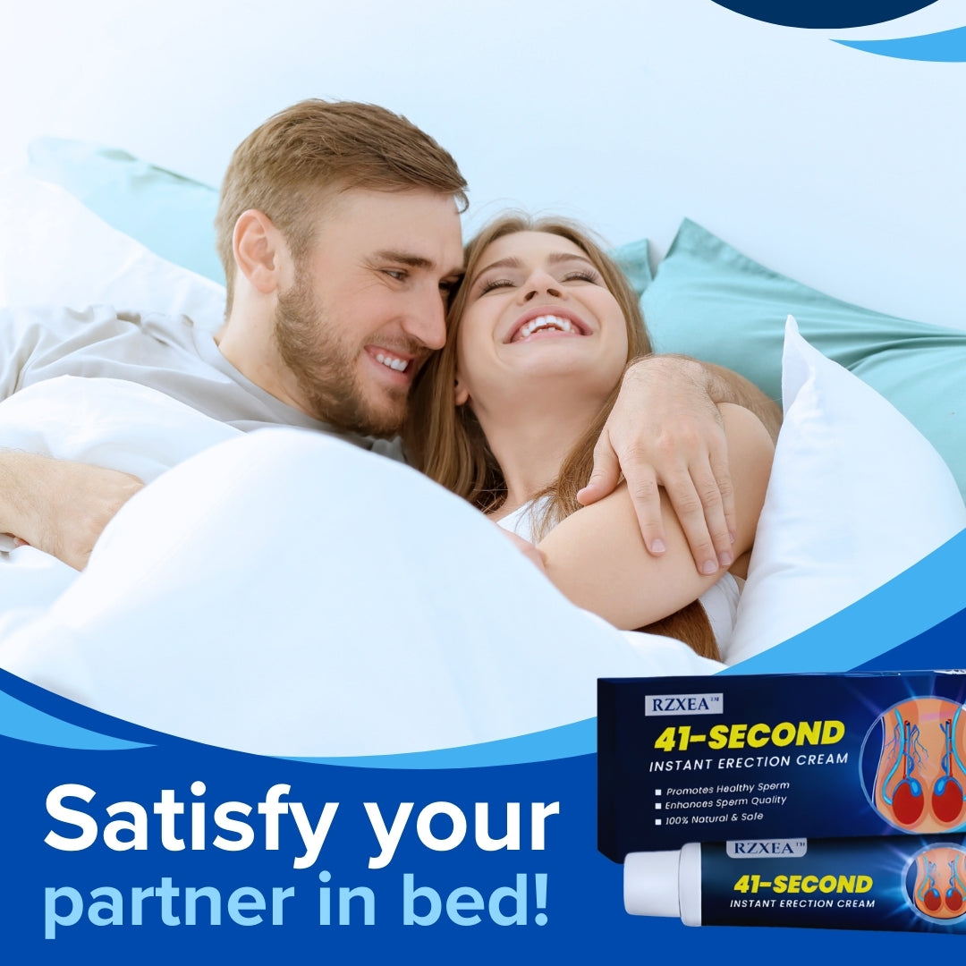 🥇Instant Lift. Hours of Confidence: RZXEA™ 41-Second Instant Erection Cream
