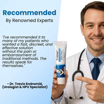 Cvreoz® HPV Genital Warts Relief Cream