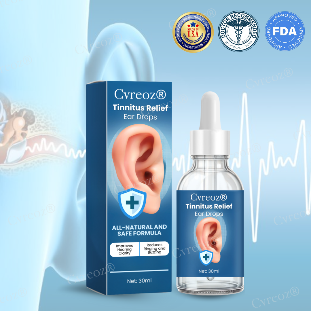 Limited Time Offer  🚨Cvreoz® Tinnitus Relief Ear Drops  – Only 50 in stock available! Act Fast!