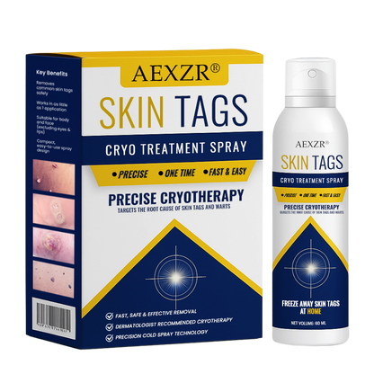 🏷️ EXCLUSIVE DEAL! 63% OFF - AEXZR® Skin Tag Cryo Treatment Spray