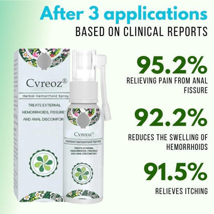 🔥Only 10 Discounts Remaining! 🔥Cvreoz® Herbal Hemorrhoid Spray