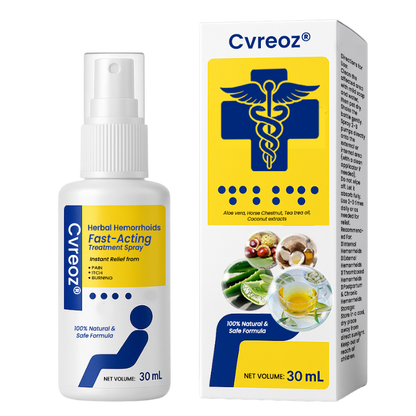 Cvreoz® Herbal Hemorrhoids Fast-Acting Treatment Spray