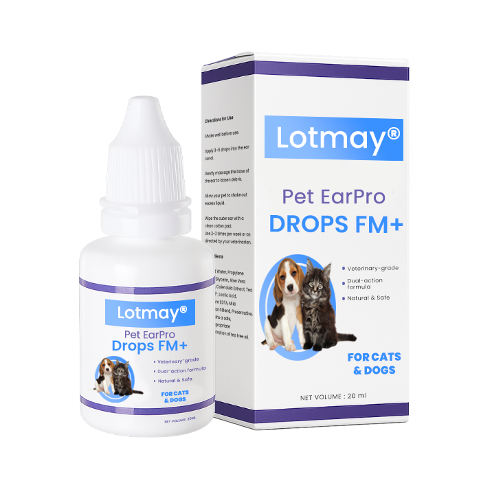 🏷️ EXCLUSIVE DEAL! 68% OFF - Lotmay® Pet EarPro Drops FM+
