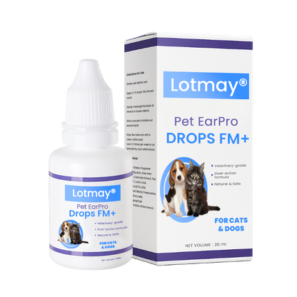 🏷️ EXCLUSIVE DEAL! 68% OFF - Lotmay® Pet EarPro Drops FM+