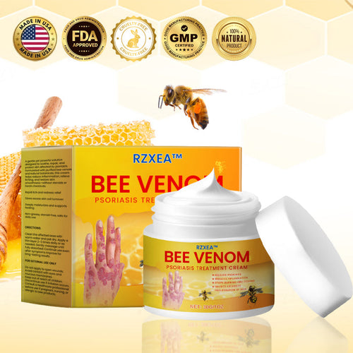 🔥 50% OFF TODAY | RZXEA™ Bee Venom Psoriasis Treatment Cream
