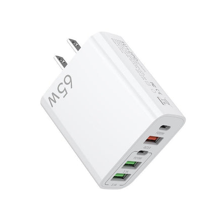 Limited Time Offer🚨 NOWORDUP® GaN 65W Intelligent Charger (3*USB-C +2*PD Type C) - Only 50 in stock available!