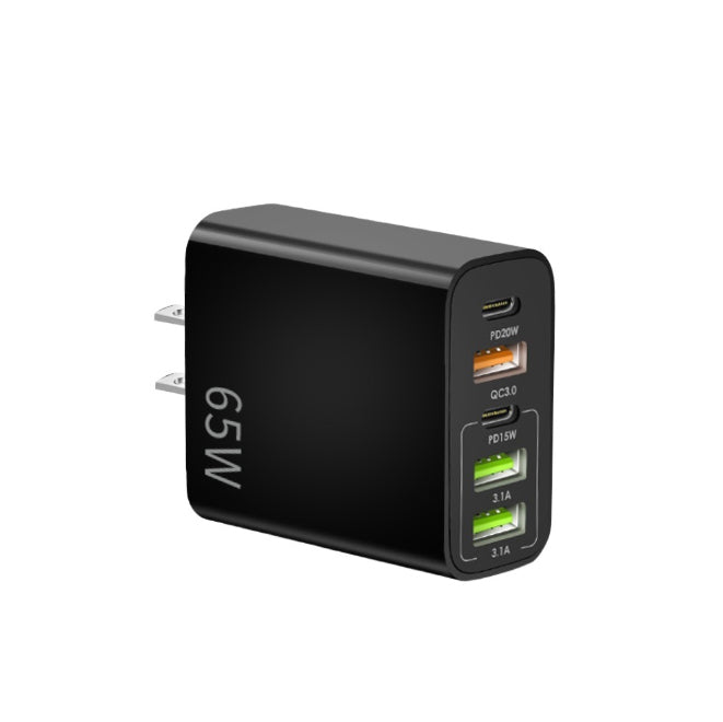 Limited Time Offer🚨 NOWORDUP® GaN 65W Intelligent Charger (3*USB-C +2*PD Type C) - Only 50 in stock available!
